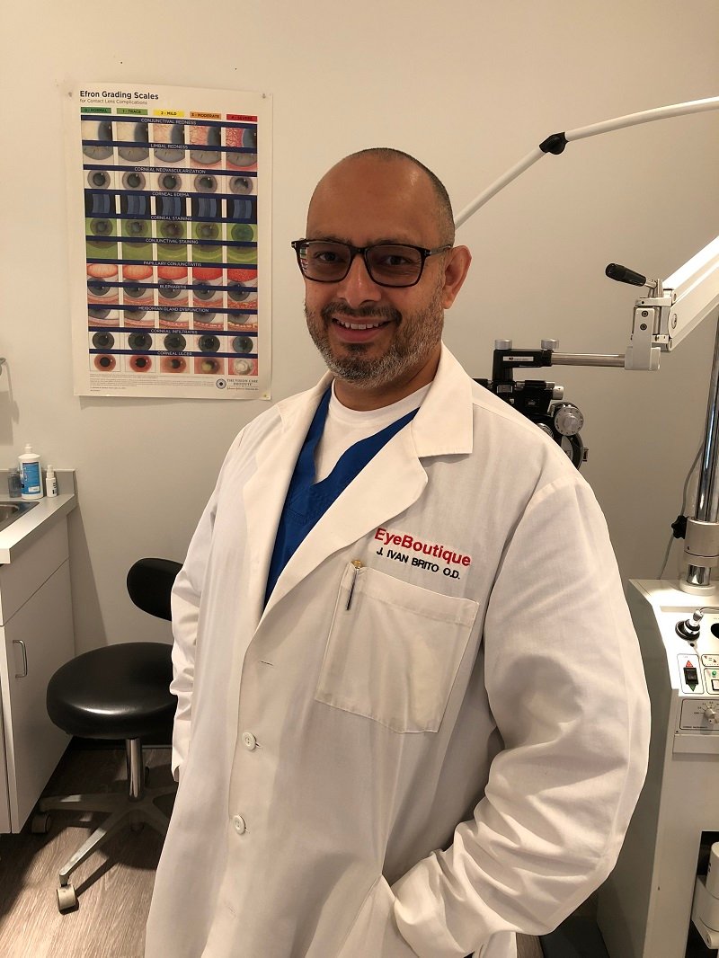 Janesville optometrist Dr. Juan Ivan Brito, O.D.