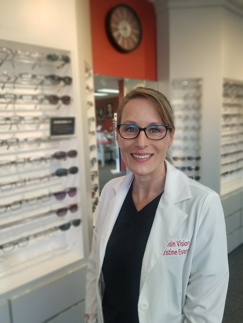 Racine optometrist Dr. Kristine Evans