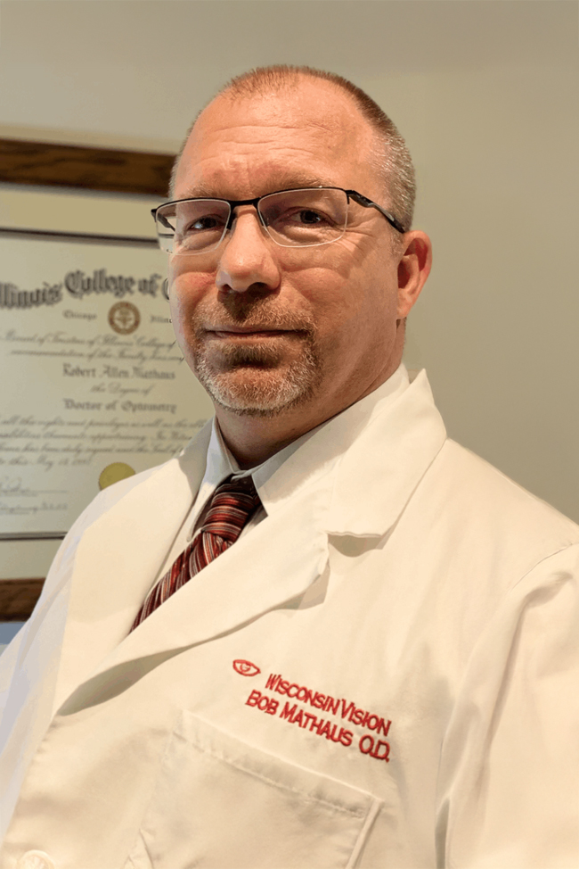 Menomonee Falls optometrist Dr. Robert Mathaus