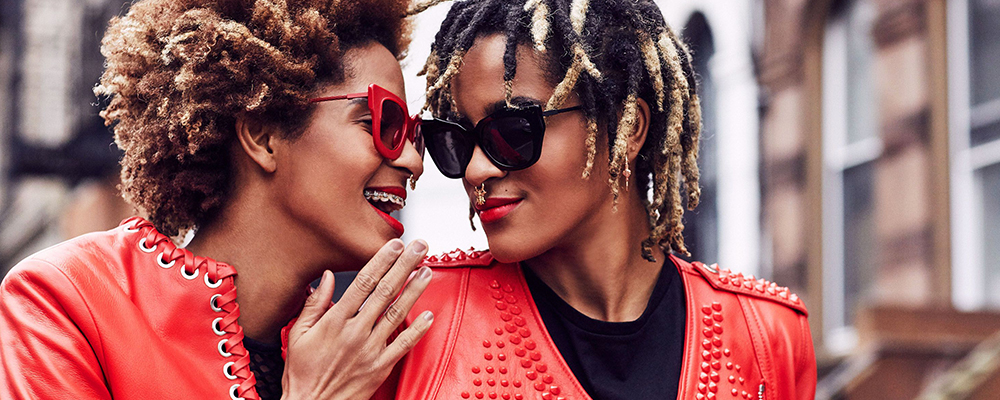 Two women wearing Coco and Breezy glasses near Milwaukee