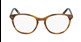 Brown round plastic eyeglass frames