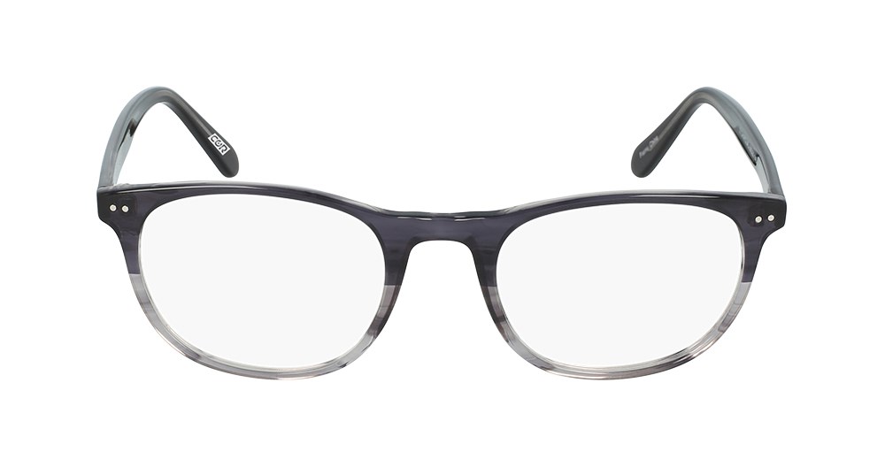 black and gray plastic eyeglass frames for men