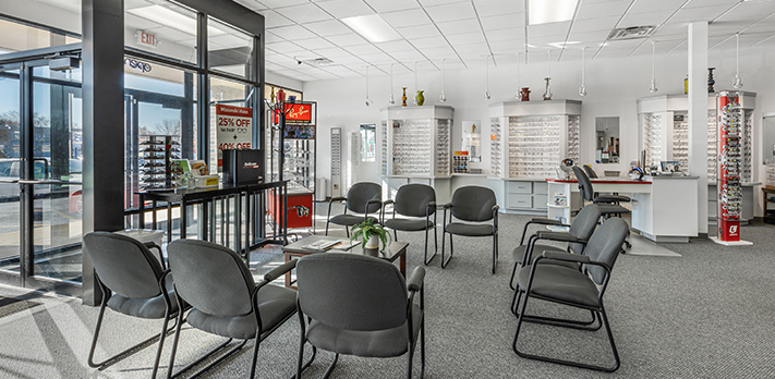 Fond du Lac eye doctor & vision store inside