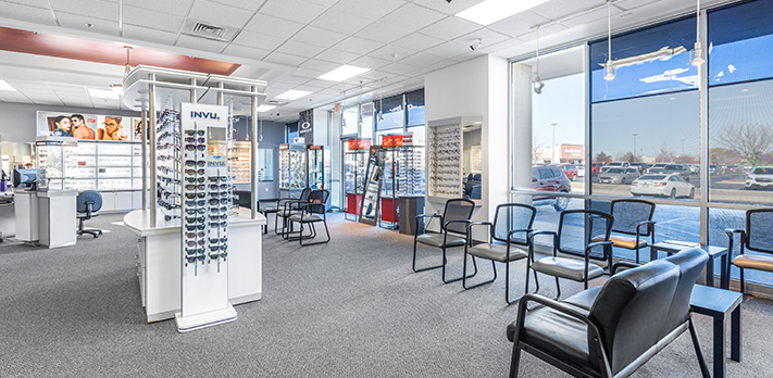 Janesville eye doctor & vision store inside