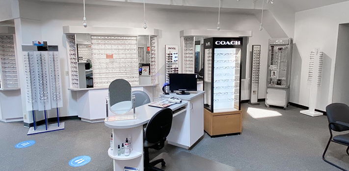 Milwaukee eye doctor & vision store inside