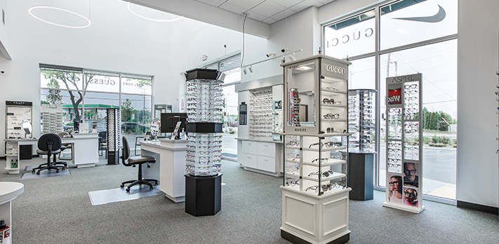 Wauwatosa eye doctor & vision store inside